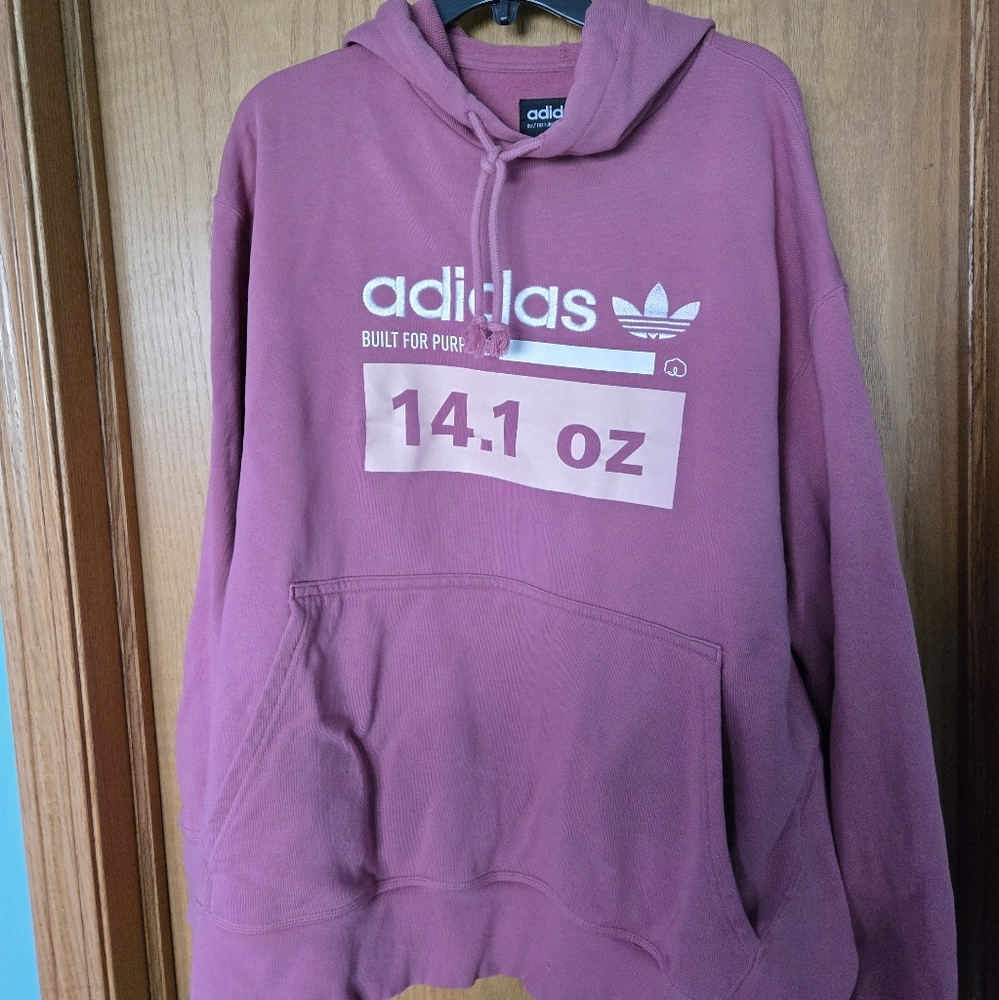 Adidas Womans Pink Hoodie